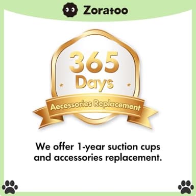 Zoratoo Cat Window Perch, Glow in The Dark Cordless Foldable Pet Hammock Bed for Window with Sturdy Metal Frame, Glowing Stars Pattern Resting Seat for Indoor Cats (Stars - M) - Image 5