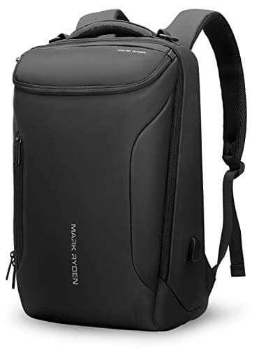 Muzee Business Backpack,Waterproof bag for Travel Flight Fits 17.3Inch Laptop With USB Charging Plug - Image 1