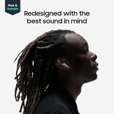 Samsung Galaxy Buds 3 Pro AI True Wireless Bluetooth Earbuds, Noise Cancelling, Sound Optimization, Redesigned Comfort Fit, White [US Version, Amazon Exclusive, 2Yr Warranty] - Image 4