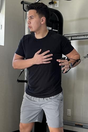 COOFANDY Men's 3 Pack Workout Gym Shorts Lightweight Athletic Mesh Shorts Quick Dry Bodybuilding Training Shorts with Pocket - Image 5