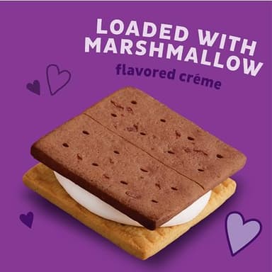 Annie's Organic Graham Sandwich Cookies, S'mores, 12 Cookies, 8 oz. (Pack of 6) - Image 3