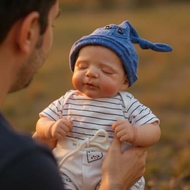 WOOROY Realistic Reborn Baby Dolls Boy - 18-Inch Newborn Baby Dolls with Soft Cloth Body Sleeping Lifelike Reborn Baby Dolls Birthday Gift for Kids Age 3+ - Image 7