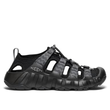 KEEN Women's Hyperport H2 Breathable Easy On Comfortable Hiking and Water Sandals, Black/Steel Grey, 7 - Image 2
