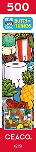 Ceaco - Brian Cook - Butts on Things - 500 Piece Jigsaw Puzzle - Image 8