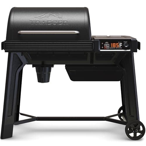 Traeger Grills Woodridge Electric Wood Pellet Grill and Smoker, Wi-Fi Temperature Control up to 500 Degrees, 860 Sq. In. Cooking Capacity, 6-in-1 for Outdoor Grilling, Smoking, and BBQ, TFB86MLH - Image 1