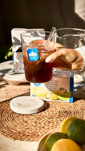 Ahmad Tea Black Tea, Cold Brew Lemon and Lime Teabags, Iced Tea, 20 ct (Pack of 1) - Caffeinated and Sugar-Free - Image 6