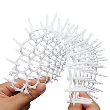 Ley's Cat Deterrent Mat, Indoor Cat Scat Mat, Cat Scratch Deterrent with Spikes, Garden Fence Animal Barrier 24 Pack/Set - Image 6