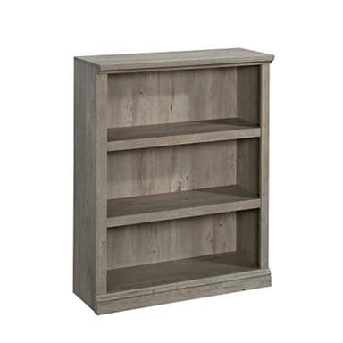 Sauder Miscellaneous Storage 3-Shelf Bookcase/ Book shelf, Mystic Oak finish - Image 1