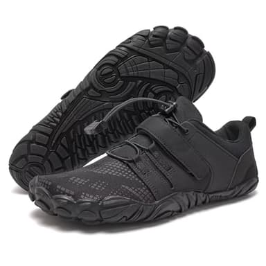 WateLves Water Shoes Mens Womens Beach Swim Shoes Quick-Dry Aqua Socks Pool Shoes for Surf Yoga Water Aerobics(J-Black, 40) - Image 2