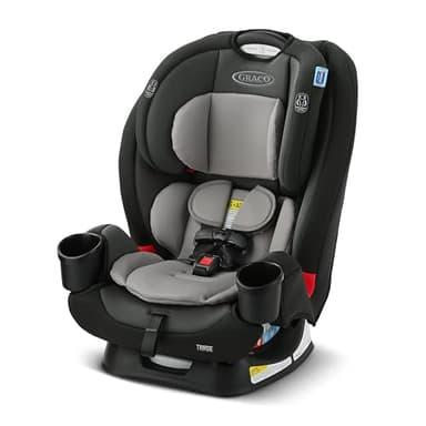 Graco TriRide 3-in-1 Convertible Car Seat - Highback Booster, Forward & Rear Facing modes, Suitable from Newborn to Preschooler, Perfect for Long Journeys in Redmond Color - Image 1