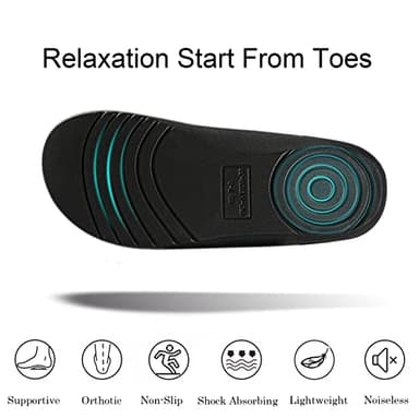 GRITHEIM Women's Orthotic Arch Support Slippers Fuzzy Adjustable Orthopedic Slippers for Plantar Fasciitis Furry Slide for Ladies leopard 10 - Image 5
