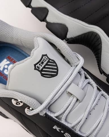 K-Swiss Men's ST329 CMF Sneaker, Black/Highrise/Black, 11 XW - Image 5