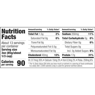 Chicken of the Sea Pink Salmon in Spring Water, 40 Ounce Packets (Box of 6), Wild Caught, Boneless, Foodservice Size - Image 2