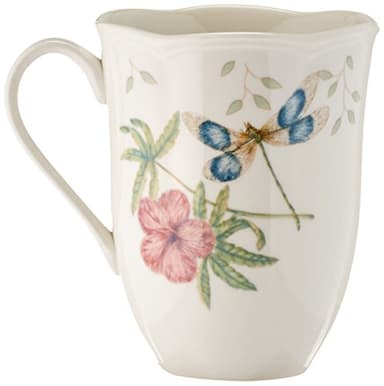 Lenox 6342794 Lenox Butterfly Meadow 18-Piece Dinnerware Set White - Image 25