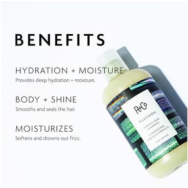 R+Co Television Perfect Hair Shampoo | Body + Shine + Smoothing for All Hair Types | Vegan + Cruelty-Free | - Image 3