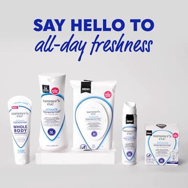 Summer's Eve Fresh Scent Whole Body Deodorant for Women, Aluminum-Free Ultimate Odor Control Cream, 3 Oz - Image 7