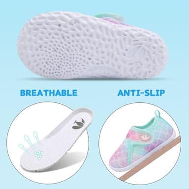 FEETCITY Baby Boys Girls Water Shoes Non-Slip Swim Beach Pool Shoes Barefoot Walking Outdoor Sneakers - Image 5