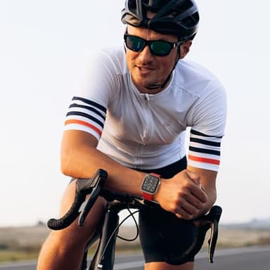 Lenrao Compatible with iWatch Bands for Women, Breathable Sport Silicone Adjustable Wristband Compatible with Apple Watch Bands for Men/for iWatch Series 11/10/9/8/7/6/5/4/3/2/1 SE Ultra - Image 8