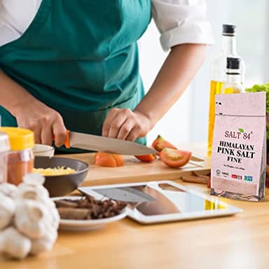 Salt 84 Himalayan Pink Salt, Fine Grain, Non-GMO – Kosher Rock Salt for Cooking – 6 lbs. (6 x 1 Pound Bags) - Image 6