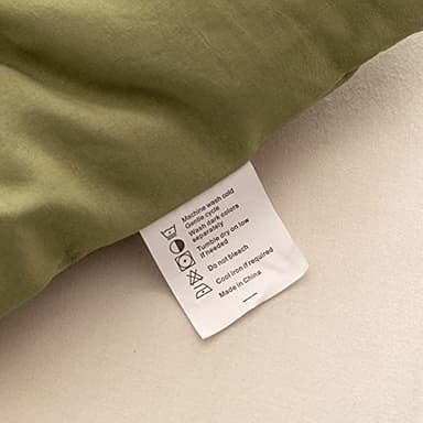 ROSGONIA Queen Comforter Set Olive Green, 3pcs Bedding Sets Queen (1 Boho Olive Comforter & 2 Pillowcases), All Season Lightweight Blanket Quilt - Image 8