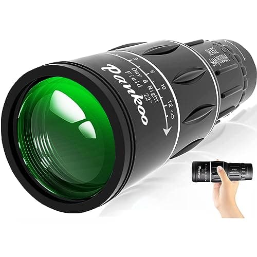 16X52 Hd Monocular for Adults-FMC Compact Monocular Handheld monocular Telescope for Birds Watching, Wildlife, Concert,Focus Scope with Wrist Strap, Gift for Father - Image 1
