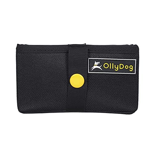 OllyDog Crumple Travel Food Bowl, Water-Resistant Collapsible Dog Bowl, Portable Dog Bowl, Pet Supplies, Ideal for Outdoor Camping, Walking, Traveling, Hiking (Raven) - Image 1