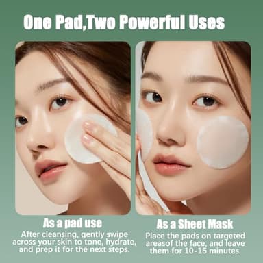 Kestper Madecassoside Toner Pads | 110 Pad Calming Face Pads with Centella Asiatica to Soothe,Balance Skin Tone,Fades Blemishes & Spots | Daily Face Skincare - Image 2