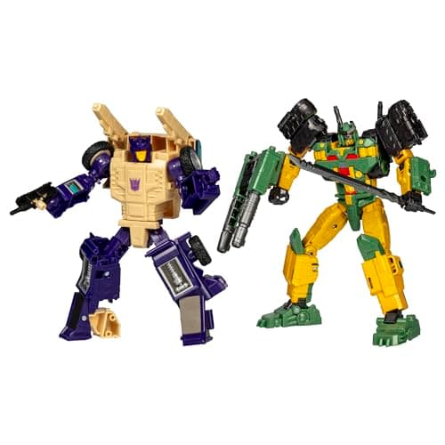 Transformers Legacy United Doom ‘n Destruction Collection, Bludgeon & Rukus, Mayhem Attack Squad Converting Action Figure 2-Pack, 8+ (Amazon Exclusive) - Image 1