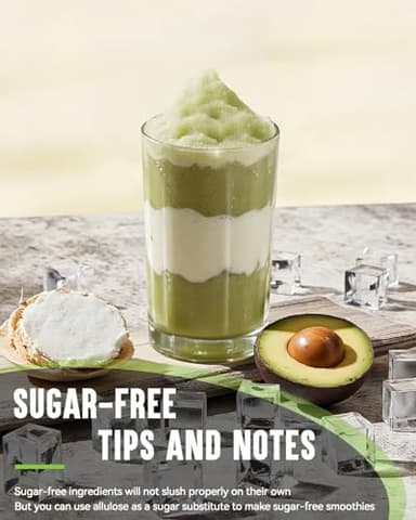 Slushie Machine, No Ice Needed, 68 oz INOVIVA Slushy Machine for Home with Self-Cleaning Function, Professional Frozen Drink Maker, 5 Preset Programs, Frozen Margaritas, Frappés, Milkshake, and More - Image 5