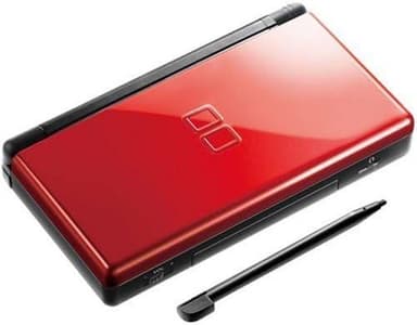 Nintendo DS Lite Console – Crimson/Black – Handheld Gaming System – Fully Tested – Includes Charger – Classic Portable Fun for All Ages (Renewed) - Image 2