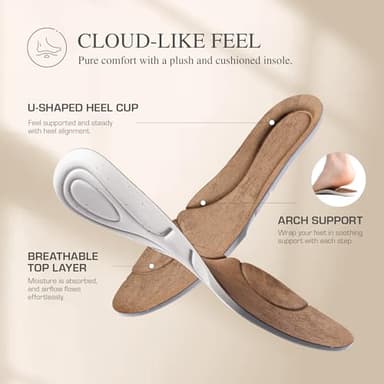 DREAM PAIRS Womens Ballet Mary Jane Flats, Comfortable Business Office Dress Shoes for Women Dressy and Work with Ankle Strap,Size 10,Navy,SDFA2407W - Image 3