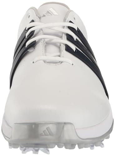 adidas Men's Tour360 24 Golf Shoes, Footwear White/Collegiate Navy/Silver Metallic, 12.5 Wide - Image 2