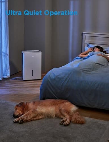 Midea 3,000 Sq. Ft. Energy Star Certified Dehumidifier With Reusable Air Filter 35 Pint - Ideal For Basements, Large & Medium Sized Rooms, And Bathrooms (White) - Image 7