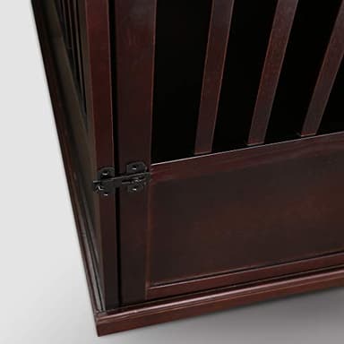 Casual Home Wooden Large Pet Crate, End Table, Espresso, 24 x 36.5 x 29.5 in - Image 13
