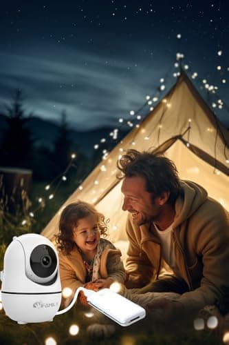 iFamily Split Screen Baby Monitor, Large Display Video Baby Monitor with 2 Cameras and Audio, Long Range, Remote pan tilt, Night Vision, Temperature Sensor, 2 Way Talk, Feeding Clock and lullabies. - Image 6