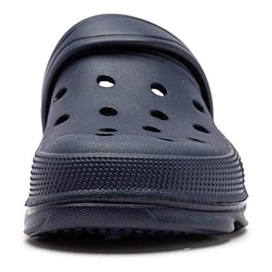 HOBIBEAR Boys Classic Graphic Toddler Garden Clogs Slip on Water Shoes (Navy-Size 1.5 Infant) - Image 6