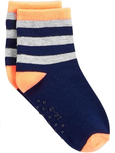 Simple Joys by Carter's Baby 12-Pack Socks, Multicolor/Dinosaur/Stripe, 4T - Image 3