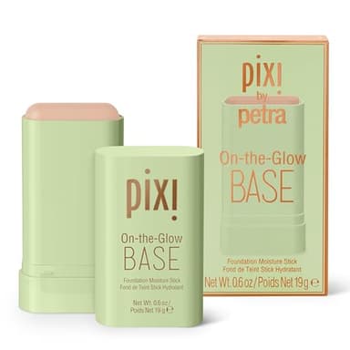 Pixi Beauty On-the-Glow Base| Tinted Moisturizer Foundation Stick | Nude: Light/medium, neutral shade| 0.6 oz / 19g - Image 1