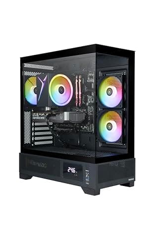 ZOTAC MEK AI-Enhanced Gaming PC Desktop Computer - NVIDIA GeForce RTX 5050, AMD Ryzen 5 5500 4.2GHz, 16GB DDR4 RGB, 1TB NVME M.2 SSD, 650W 80+ Gold PSU, WiFi 6E, Windows 11 Home - Image 1