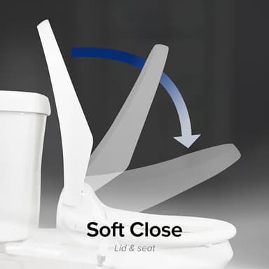 SmartBidet® SB-3000 Electric Smart Bidet™ Toilet Seat for Elongated Toilets with Remote Control with Screen, Unlimited & On Demand Warm Water - Image 13