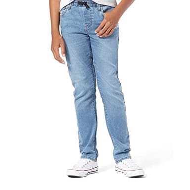 Signature by Levi Strauss & Co. Gold Label Pull On Slim Fit Jean, (New) Boys Let's Go Sig, 12 - Image 1
