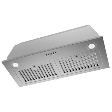 FIREGAS Range Hood Insert 30 Inch, 450 CFM Ducted/Ductless Convertible Built-in Kitchen Vent Hood, Stainless Steel Stove Hood with 3 Speed Exhaust Fan & Baffle Filters - Image 1