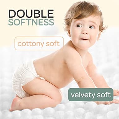 Baby Diapers Size 3(16-28lb),66 Count Babycozy Dry Disposable Diapers,Bouncy Soft Diapers Hypoallergenic Without Chlorine, Eco Friendly,Stop Overnight Diapers Leak - Image 5