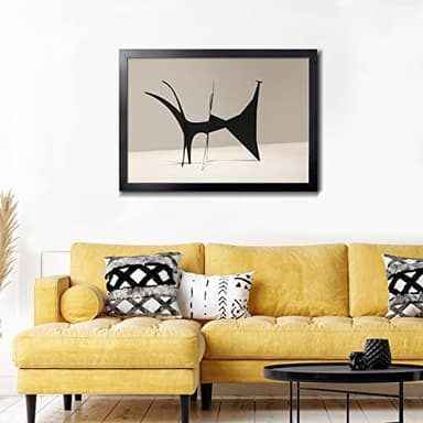 LaVie Home 19.25x26.75 Picture Frame Black, Puzzles Frame for Wall Decoration, Classic Black Minimalist Style Suitable for Decorating Houses, Offices, Hotels, Puzzles Posters Photos or Artwork（1 Pack） - Image 6
