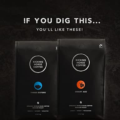 Kicking Horse Coffee Lucky Jim Whole Beans, Medium Roast, Certified Organic Fairtrade, Chocolate, 35 Oz (Package may Vary) - Image 7