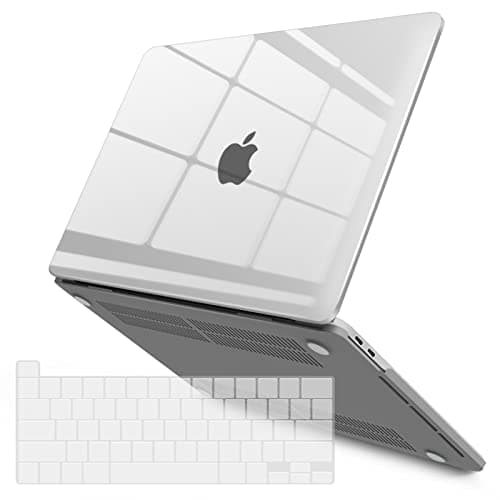 IBENZER Compatible with 2025 2024 M2 MacBook Pro 13 Inch Case 2025-2016 M1 A2338 A2289 A2251 A2159 A1989 A1706 A1708, Hard Shell Case & Keyboard Cover for Mac Pro 13, Crystal Clear, T13CYCL+1A - Image 1
