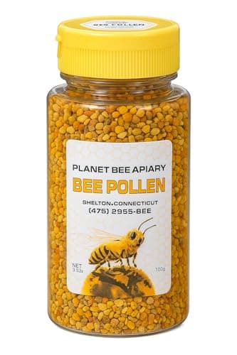 Raw Bee Pollen Granules – 100% Pure Superfood | Rich in Vitamins, Antioxidants, & Amino Acids | Natural Energy Boost | Keto & Paleo Friendly, Gluten-Free – 3.5oz (3.5 ounces Pak of 1) - Image 1