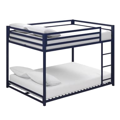 DHP 4306619 Miles Metal Full, Blue Bunk Bed Blue - Image 7