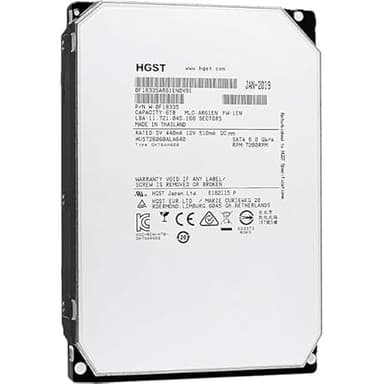 HGST HUS726060ALA640 3.5" 6TB 7200RPM SATA Enterprise HDD (HDD), Silver (Renewed) - Image 1