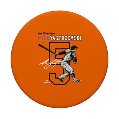 Mike Yastrzemski | San Francisco Baseball | MLBMYI3004 PopSockets Adhesive PopGrip - Image 3
